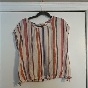 Carter's Girls Multicolor Striped Blouse